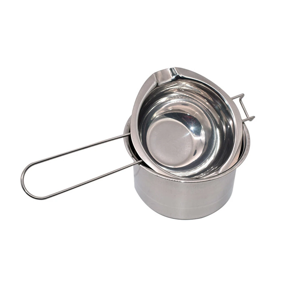 304 Stainless Steel Double Boiler Set Heat-Resistant Chocolate Cheese Melting Pot Baking Tool Kitchen Culinary Accessories