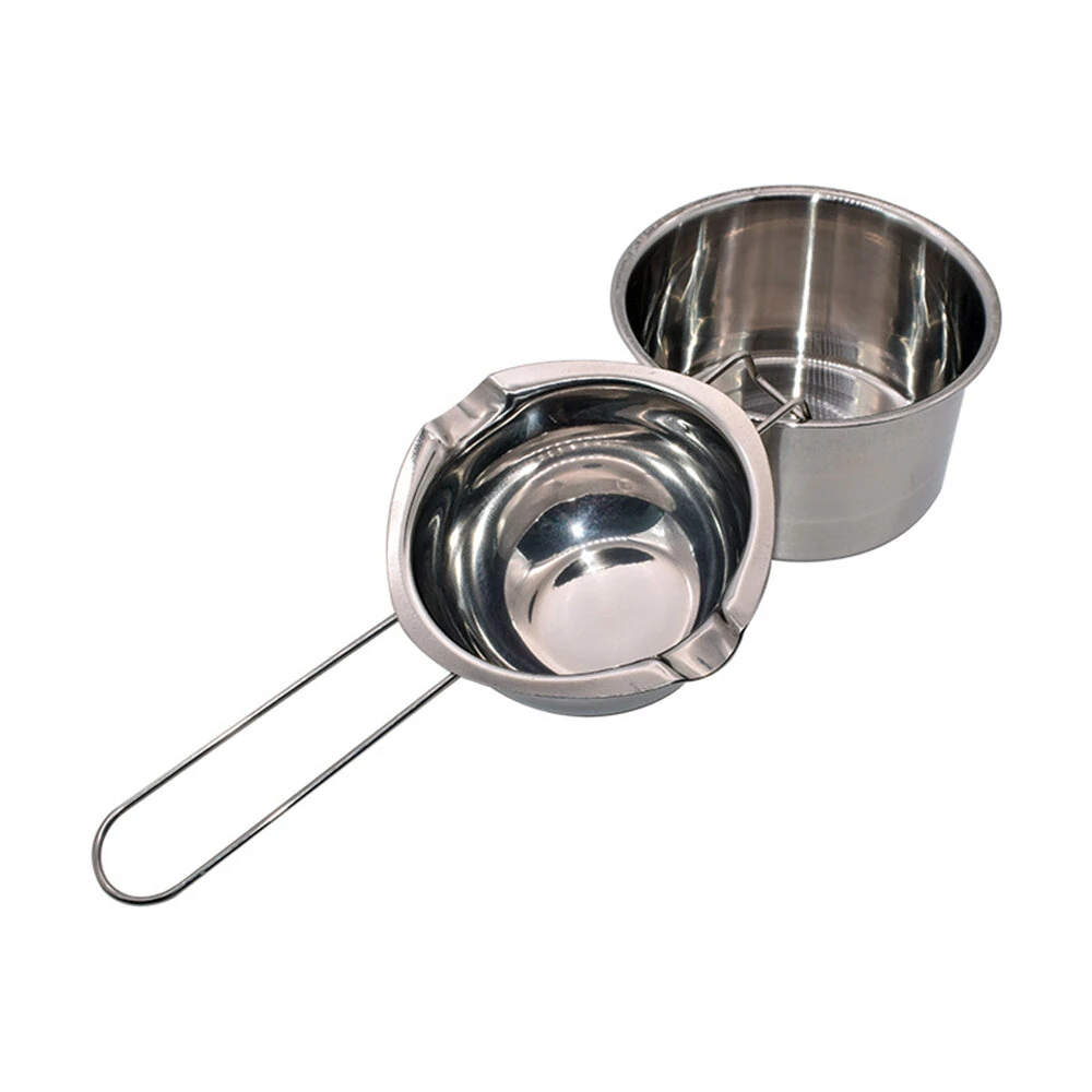 304 Stainless Steel Double Boiler Set Heat-Resistant Chocolate Cheese Melting Pot Baking Tool Kitchen Culinary Accessories