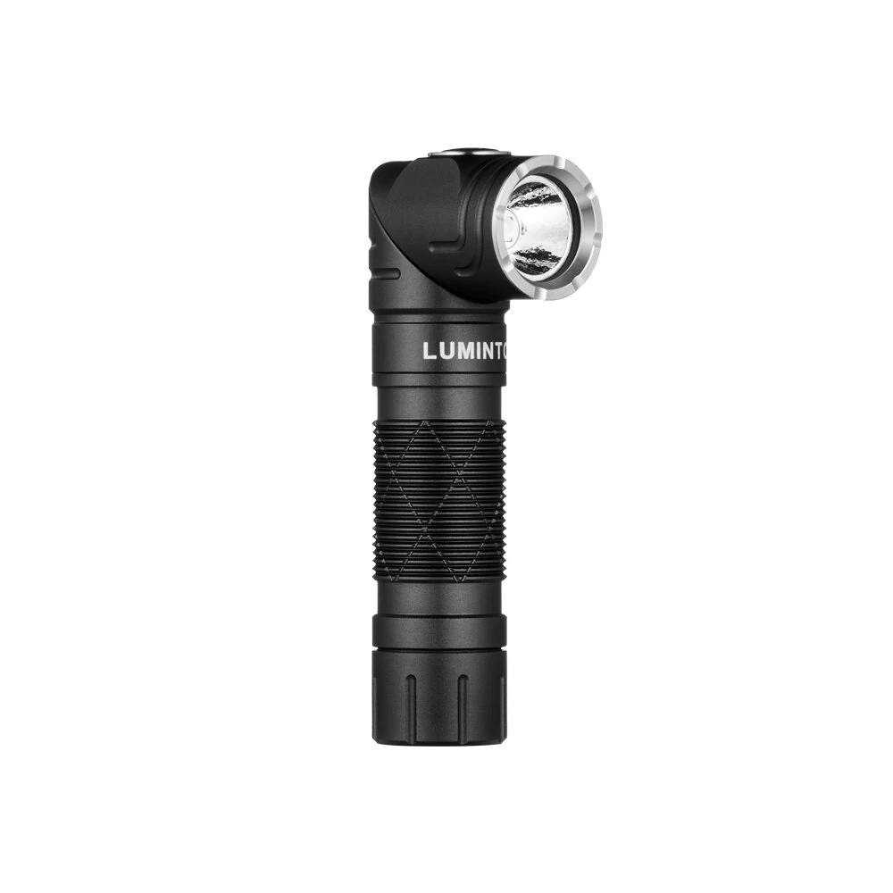 Lumintop L1 Rotating Flashlight 900 Lumen 126 Meters L Flashlight 90 Degree Change 14500 Flashlight with Magnetic Tail Camping Flashlight Torch