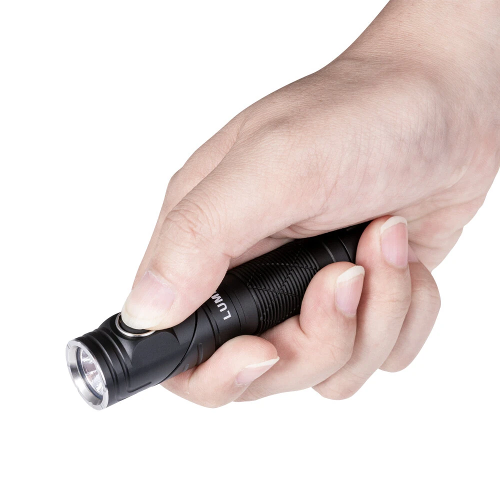 Lumintop L1 Rotating Flashlight 900 Lumen 126 Meters L Flashlight 90 Degree Change 14500 Flashlight with Magnetic Tail Camping Flashlight Torch