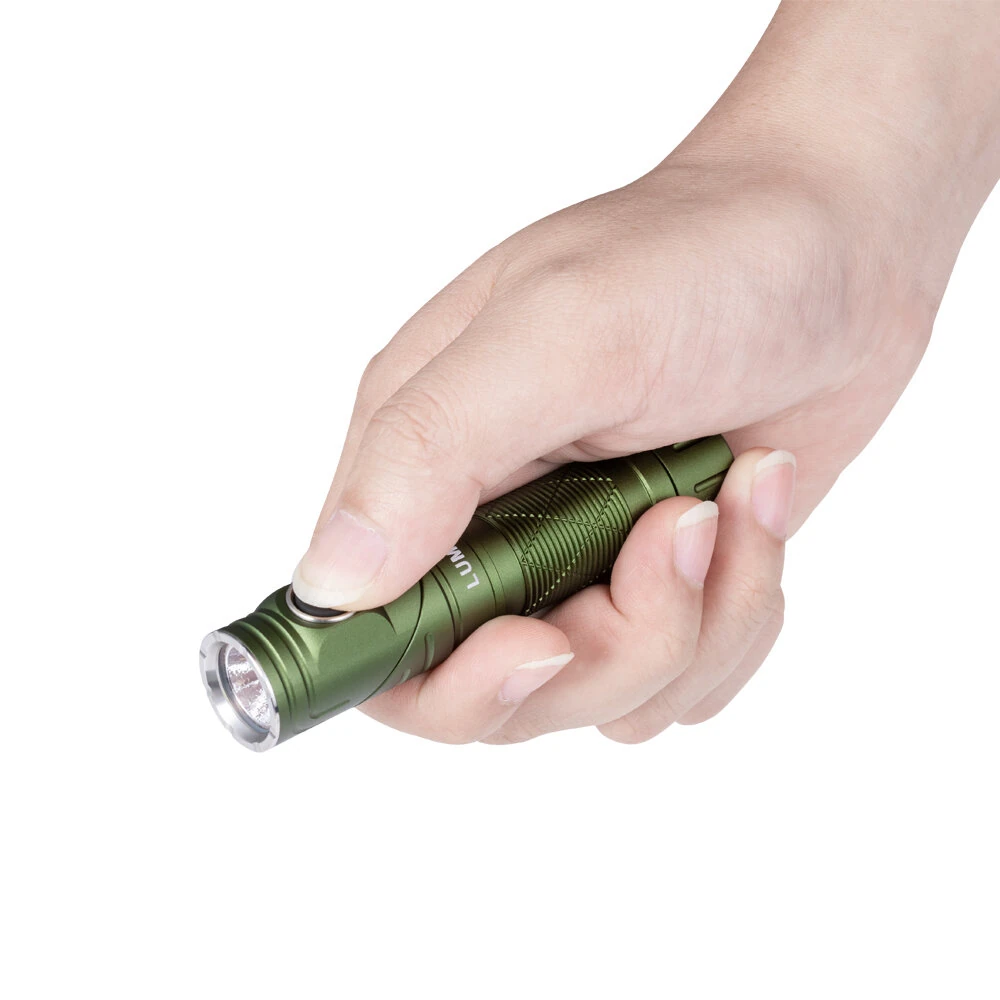 Lumintop L1 Rotating Flashlight 900 Lumen 126 Meters L Flashlight 90 Degree Change 14500 Flashlight with Magnetic Tail Camping Flashlight Torch