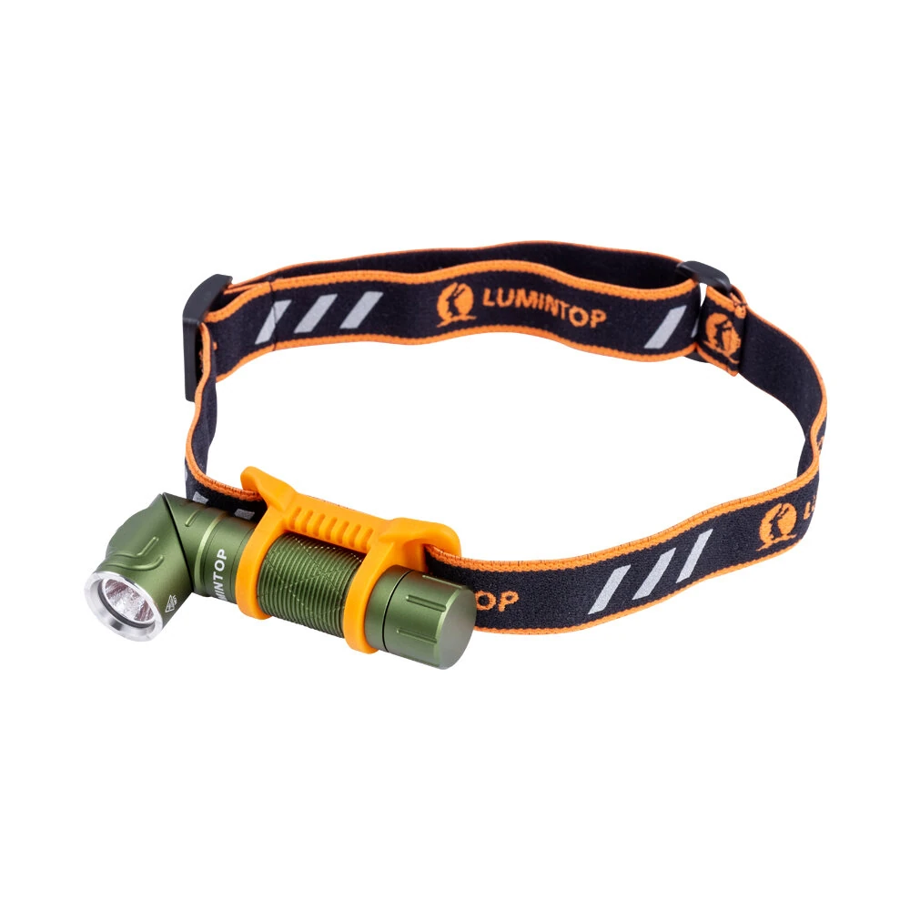 Lumintop L1 Rotating Flashlight 900 Lumen 126 Meters L Flashlight 90 Degree Change 14500 Flashlight with Magnetic Tail Camping Flashlight Torch