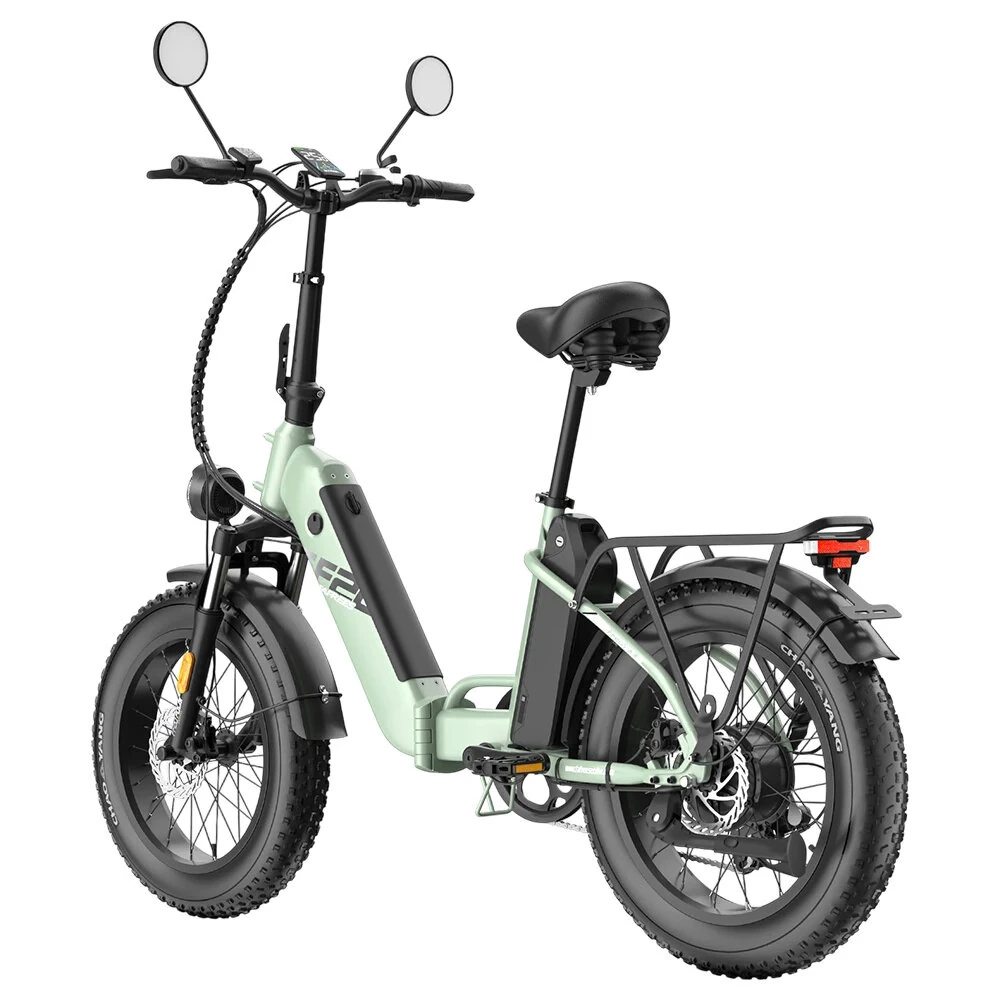 [EU DIRECT] FAFREES FF20 Polar Electric Bike with EU L1e-B Certification 48V 12Ah*2 Dual Batteries 500W Motor 20inch Tires 120-150KM Mileage Range 150KG Max Load Folding Electric Bicycle