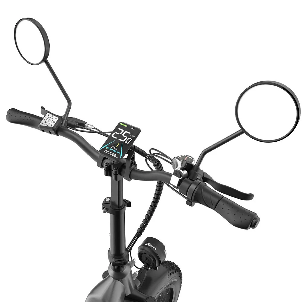 [EU DIRECT] FAFREES FF20 Polar Electric Bike with EU L1e-B Certification 48V 12Ah*2 Dual Batteries 500W Motor 20inch Tires 120-150KM Mileage Range 150KG Max Load Folding Electric Bicycle