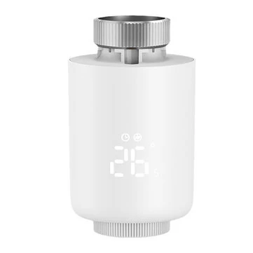 Tuya Smart Zigbe Thermostat Radiator Valve Smart Home Heating Control Smart Life App Temperature Scheduling ±1°C Precision Voice Control with Alexa Google Home