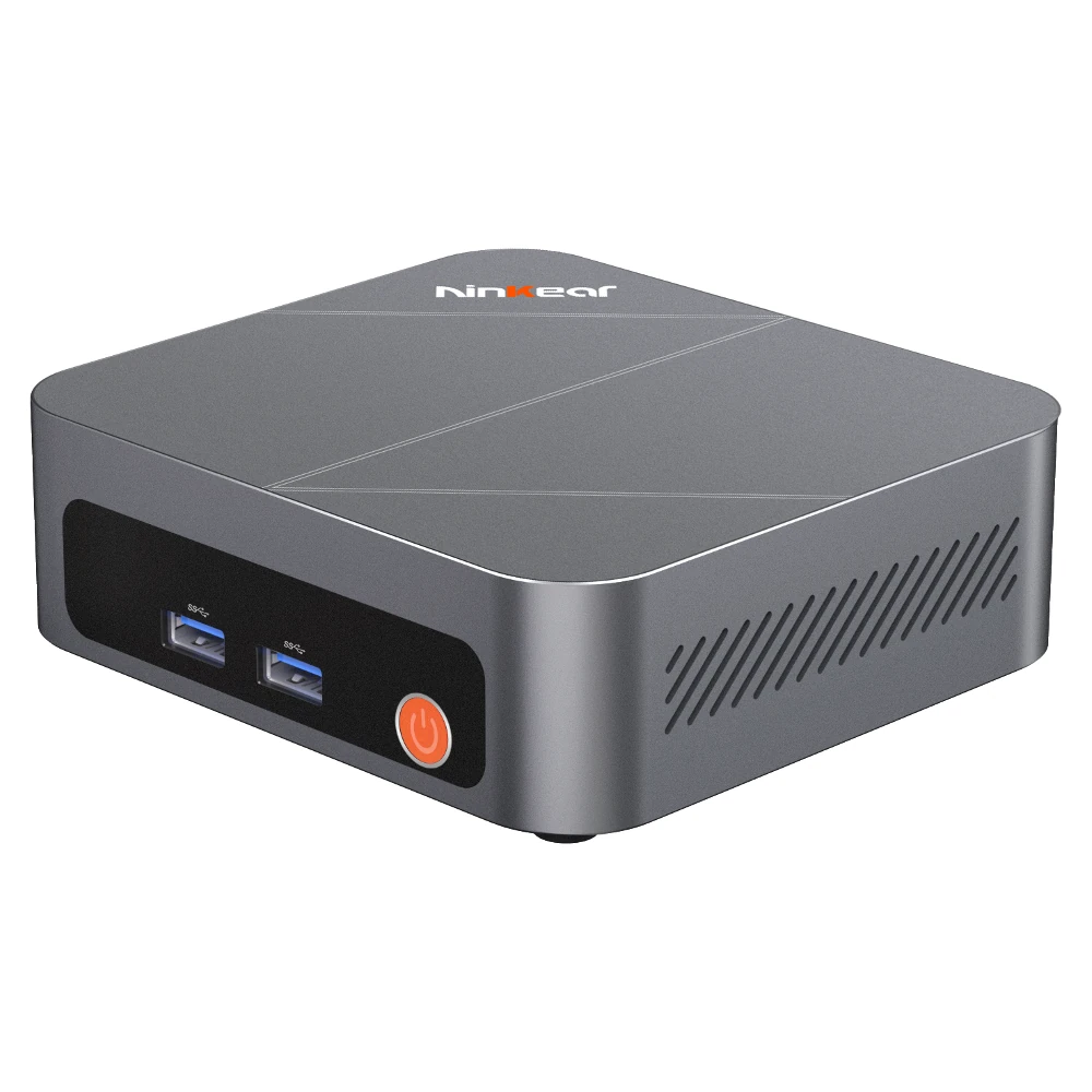 Ninkear M7 Mini PC AMD Ryzen 5 7430U Hexa Core 12 Threads 16GB DDR4 512GB SSD WIFI 6 BT5.0 4K Triple Output Dual HD Type-C Windows 11 Pro Mini Gaming Computer