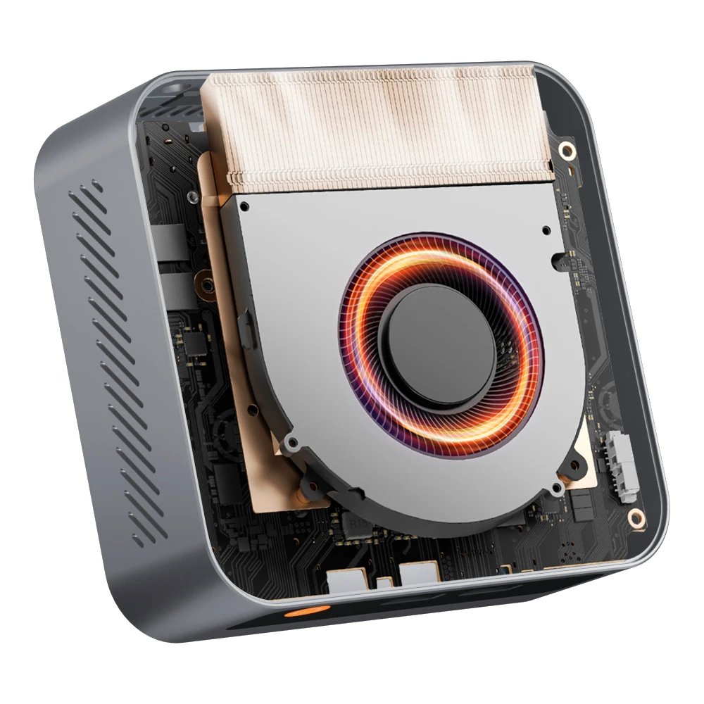 Ninkear M7 Mini PC AMD Ryzen 5 7430U Hexa Core 12 Threads 16GB DDR4 512GB SSD WIFI 6 BT5.0 4K Triple Output Dual HD Type-C Windows 11 Pro Mini Gaming Computer