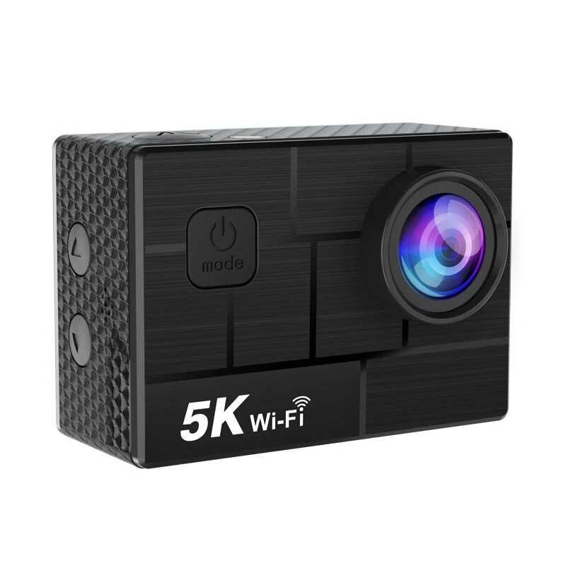 AUSEK 5K Action Camera Sports Camera Waterproof HD Single Screen WIFI Outdoor Cycling Anti-Shake Sports Camera  2 Inches