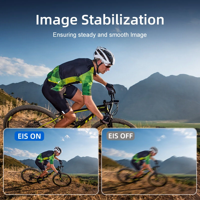 AUSEK 5K Action Camera Sports Camera Waterproof HD Single Screen WIFI Outdoor Cycling Anti-Shake Sports Camera  2 Inches