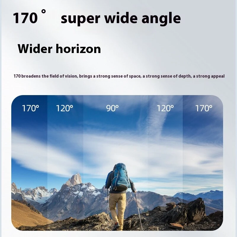AUSEK 5K Action Camera Sports Camera Waterproof HD Single Screen WIFI Outdoor Cycling Anti-Shake Sports Camera  2 Inches