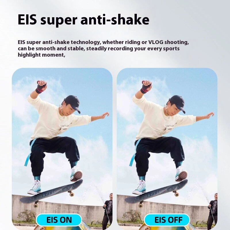 AUSEK 5K Action Camera Sports Camera Waterproof HD Single Screen WIFI Outdoor Cycling Anti-Shake Sports Camera  2 Inches