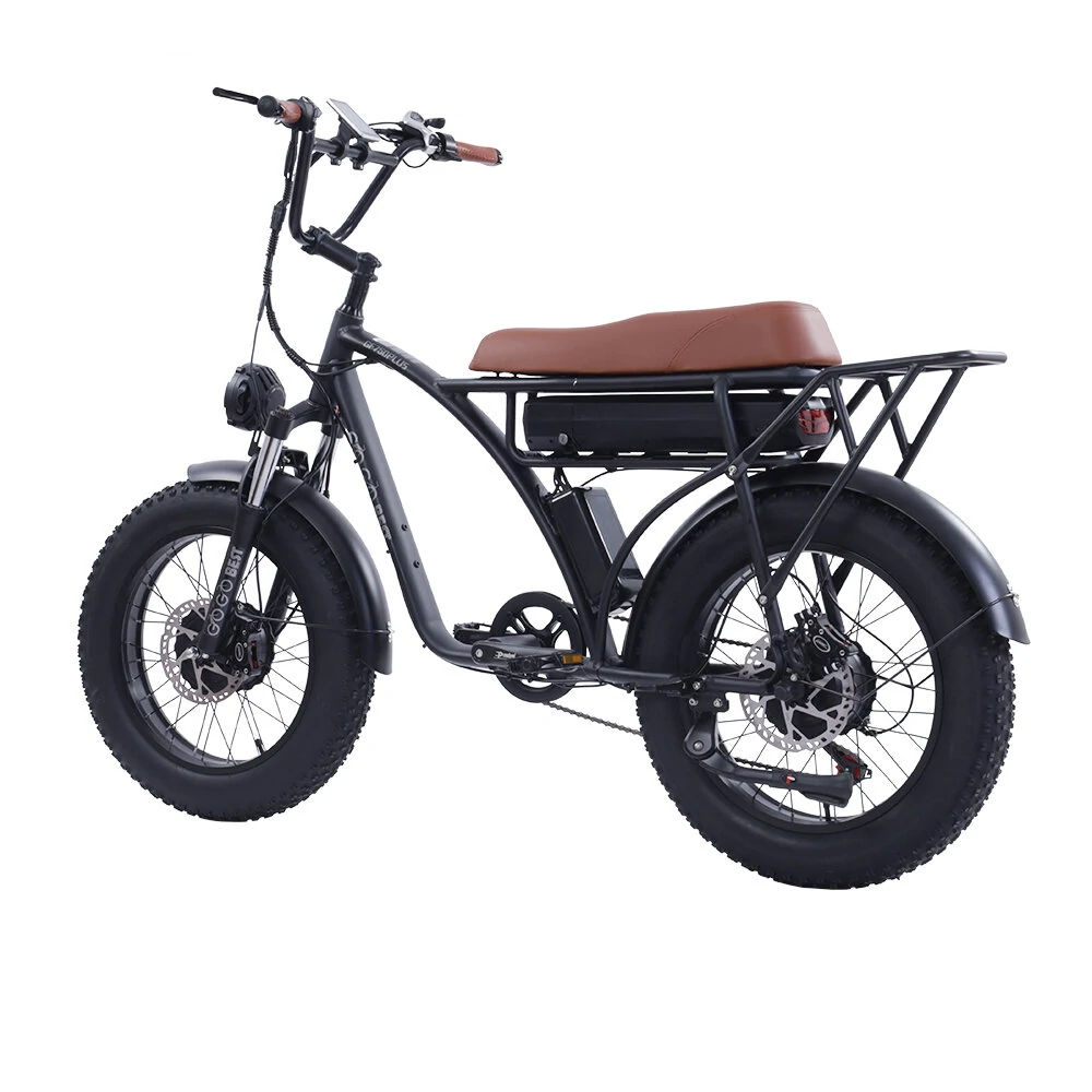 [EU DIRECT] GOGOBEST GF750 PLUS 48V 17.5AH 2000W Electric Bicycle 20*4.0 Inch 80km Mileage Range Max Load 200KG
