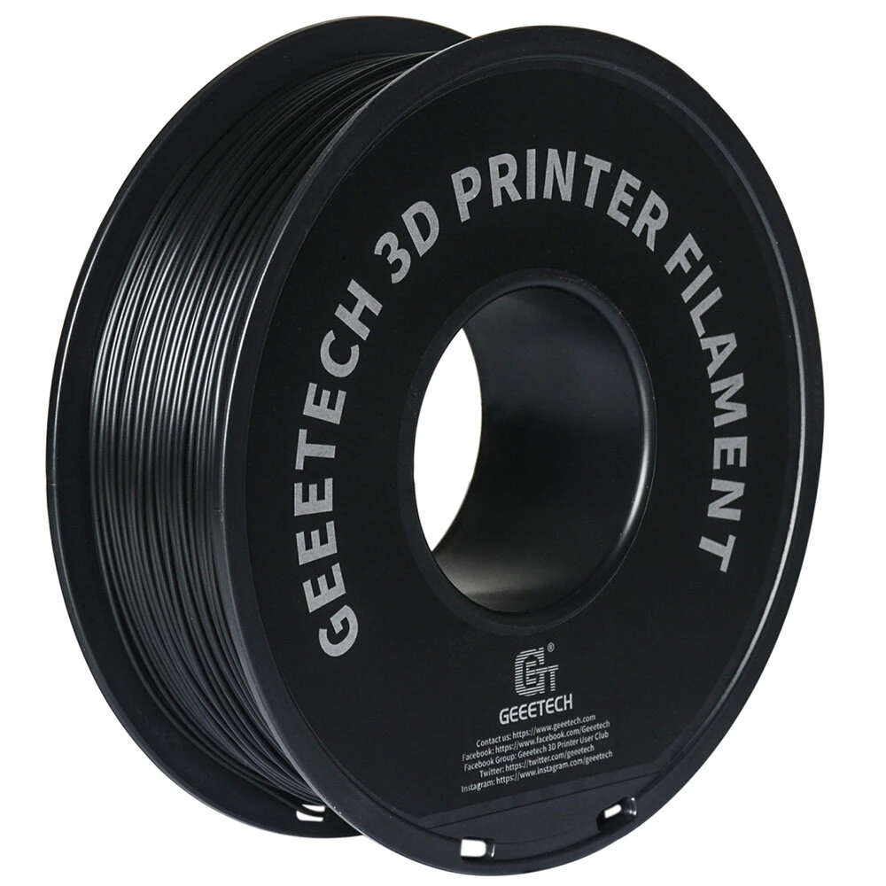 Geeetech PLA 3D Printing Filament Black/White 1KG 1.75mm for 3D Printing