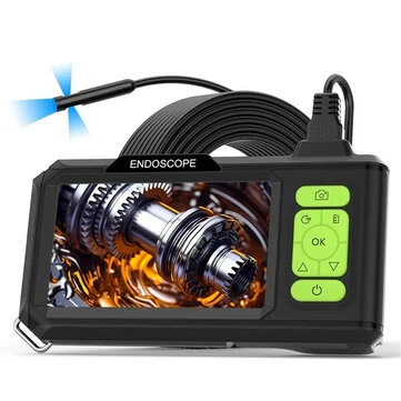 4.3'' IPS Screen Industrial Endoscope Camera Video USB HD 1080P Single / Dual / Triple 5.5mm / 7.9mm Lens HD1920P 5.0MP Autofocus Lens Record Video Auto Repair Plumbing Maintenance Appliance