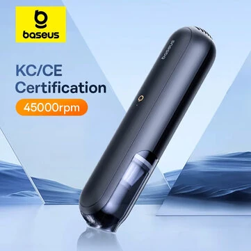 Baseus A0Pro Cordless Handheld  Car Vacuum Cleaner Portable 30W High Power 45000rpm Suction Type-C Rechargeable Wet & Dry for Car Home