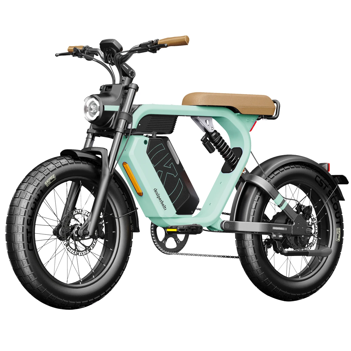 [EU DIRECT] Kuiperbelt S1 Electric Bike LG 21700 48V 15AH Battery 250W BAFANG Motor Torque Sensor 20 Inch Electric Bicycle 115 KM Mileage Range Max Load 150KG Kuiperbelt S1