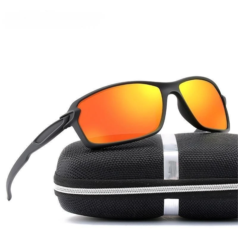 Men Polarized Sunglasses Fashion Square Sports Sun Glasses Male Driving Fishing Goggle UV400 Women Travel Eyewear