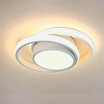 Modern Led Ceiling Lights, Small Led Close to Ceiling Light Fixture 32W 220V Round LED Ceiling Lamp for Bedroom Hallway Aisle Corridor Light Lighting