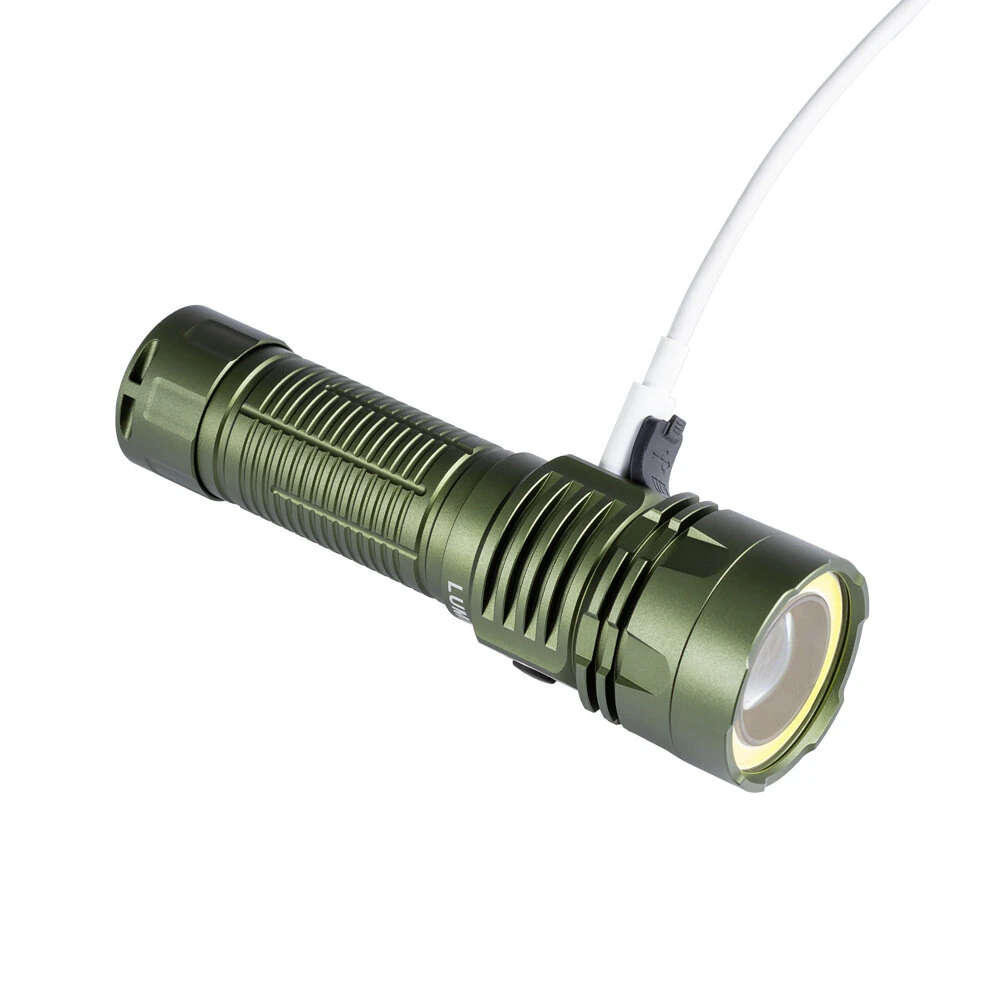 Lumintop W2 2in1 LED COB Flashlight SFT25 700M Long Range LED Spotlight With 1500LM Super Bright COB Flood Red Light USB Type-C Rechargeable 26800 Battery LED Torch for Outdoor Adventure Magnetic Tail LED Search Light