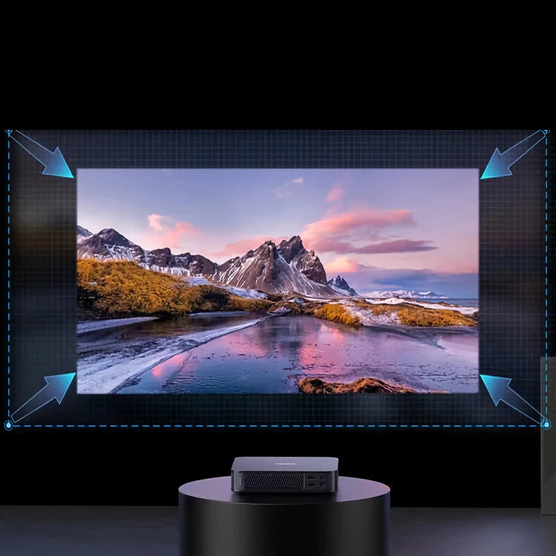 [EU/BR/AU Direct] Dangbei Atom First Google TV Laser Projector 1200 ISO lumens 1080P FHD Portable Projector ALPD® Dolby Audio Built-in Dual 5W Speaker Auto Focus Keystone Correction Home Theater Beamer