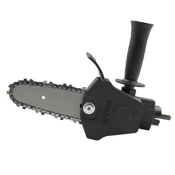 Portable Woodworking Conversion Kit 4 Inch Cutting Tool Chainsaw Adapter for Electric Drill with High Precision