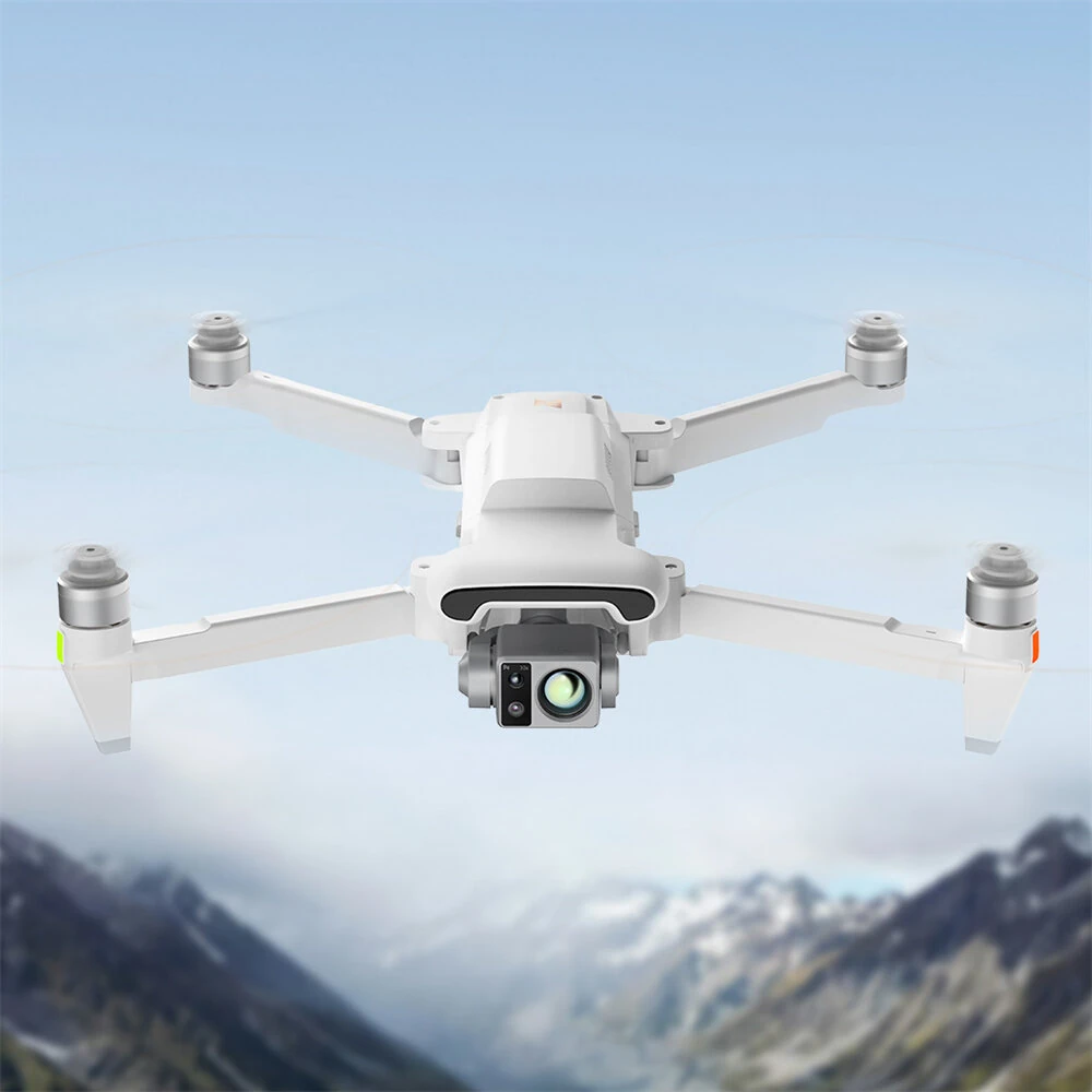 FIMI X8T V384 Roklink 5.0 20KM FPV With 48MP Wide-Angle Tele 18mm Thermal Lens Triple Camera Gimbal AI Super Night Video 47mins Flight Time Foldable RC Drone Quadcopter RTF