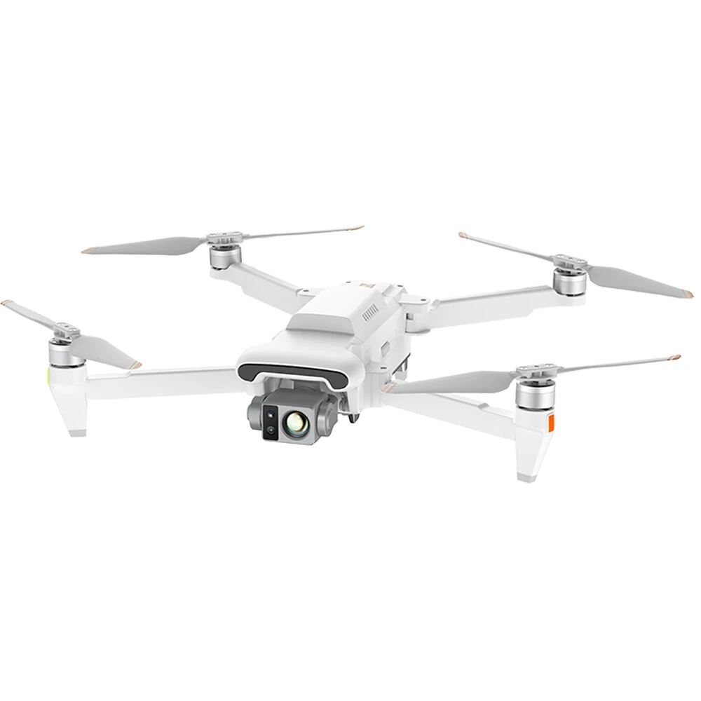 FIMI X8T V384 Roklink 5.0 20KM FPV With 48MP Wide-Angle Tele 18mm Thermal Lens Triple Camera Gimbal AI Super Night Video 47mins Flight Time Foldable RC Drone Quadcopter RTF