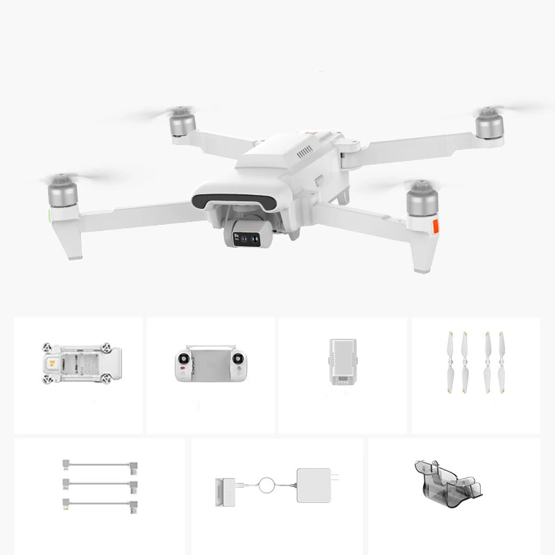 [EU Direct] FIMI X8 TELE MAX Beyond Vision Roklink 5.0 20KM FPV With Dual Camera 4K 60fps 30X ZOOM 3-axis Mechanical Gimbal AI Super Night Video 47mins Flight Time GPS RC Drone Quadcopter RTF