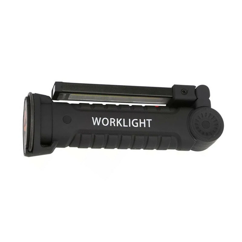 [Built-in 18650 Battery] Bikight COB LED Multi Function Folding Work Light Set USB Rechargeable LED Flashlight Mini Torch USB Cable Car Charger Battery Charger