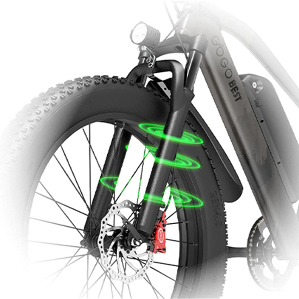 [EU DIRECT] GOGOBEST GF600PLUS Electric Bike 20Ah 48V 1000W Motor 26 Inches Tire Electric Bicycle 150km Mileage Max Load 200Kg EU DIRECT