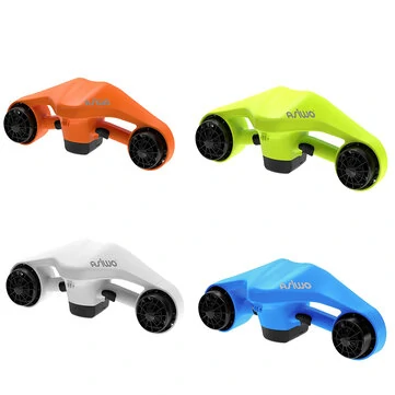 [EU Direct] ASIWO/Hyper gogo EL-SS01 Dual Motor OLED Display Underwater Scooter with Action Camera Mount 1*126wh Battery - 40m Waterproof Marine Scooter for Diving, Swimming, Snorkeling