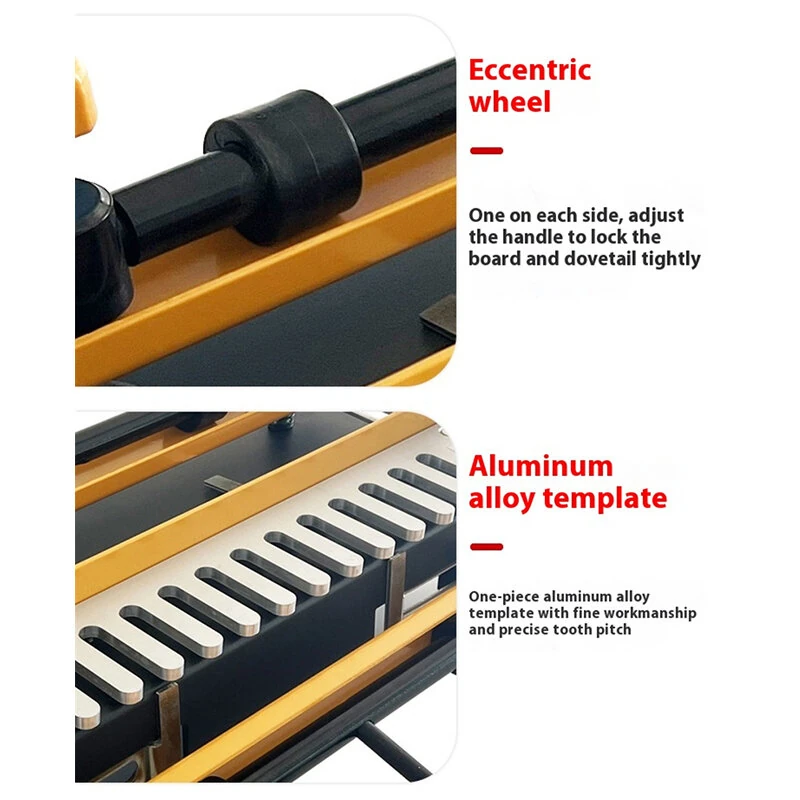 12inch Wood Dovetail Tenoner 300mm Max Workpiece 8-32mm Thickness Woodworking Tool Router Bit Template Joints