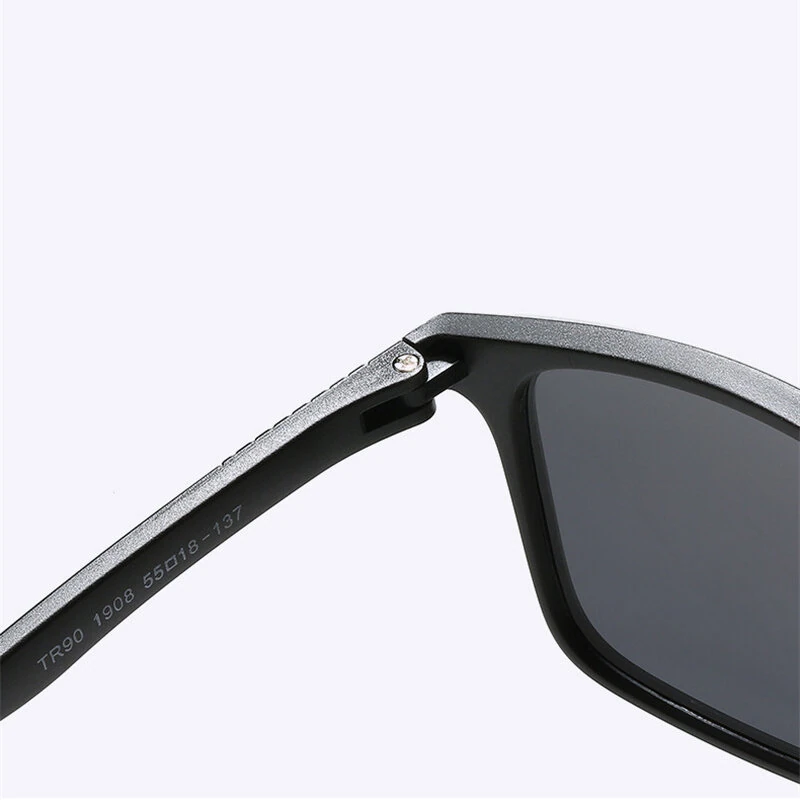 Men Polarized Sunglasses Fashion Women Square Sports Sunglasses Ultra Light TR90 Frame Driving Sunglasses Vintage Eyewear UV400