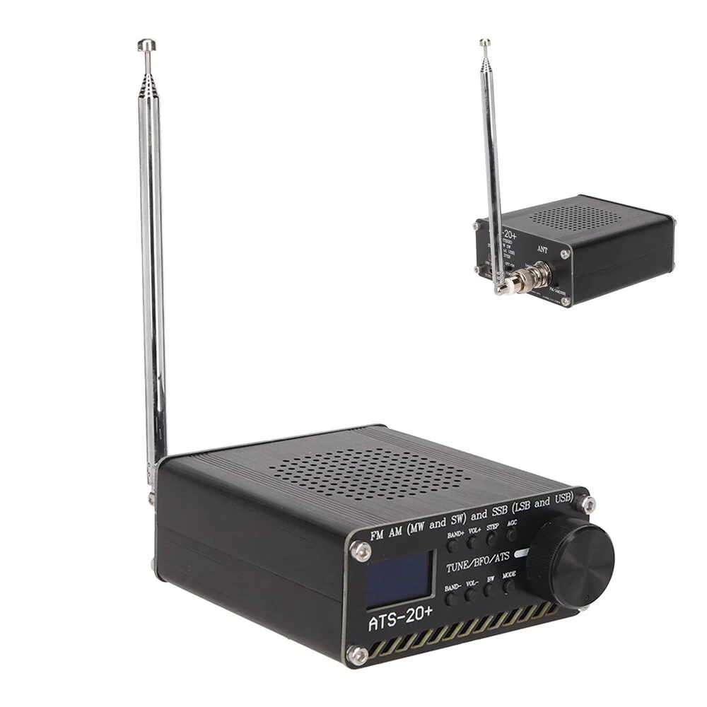 ATS 20+ Si4732 Radio Receiver High Sensitivity Portable Small World Band Digital Receiver for Outdoor Camping Home