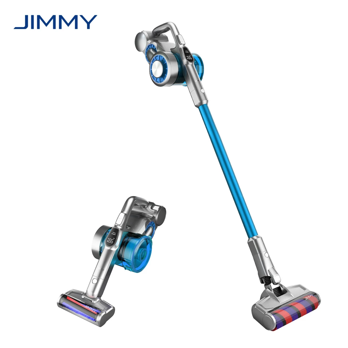 [EU Direct] Jimmy JV85 23Kpa 2 In 1 Cordless Vacuum Cleaner with Intelligent LED Display Screen Handheld Vacuum Cleaner with 0.6L Dust Cup Capacity