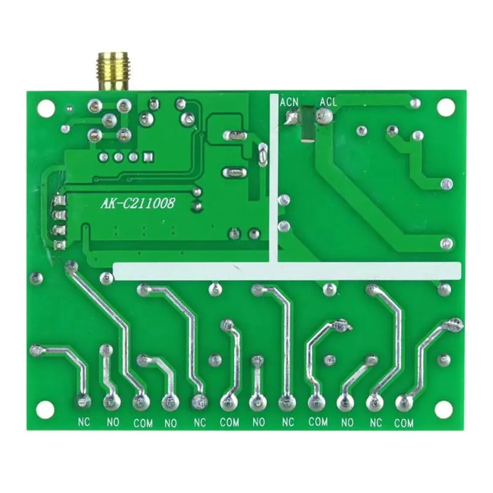 4CH RF Wireless Remote Control Switch Radio Receiver DC 12V 24V 36V 2000M Long Distance Remote Controller Suckers Antenna