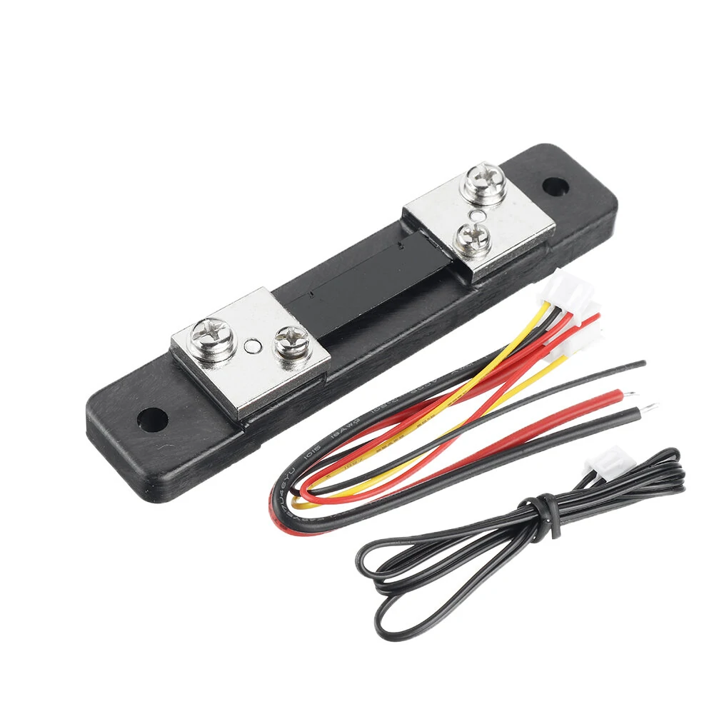 KWS-DC200 0-200V 0-100A DC Digital Display Voltage and Current Meter Color Screen Power Tempterature Tester Timer