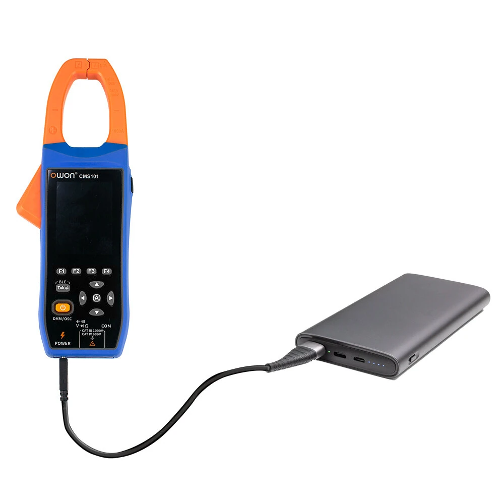 OWON CMS101/ CMS061 3-in-1 AC/DC Clamp Meter Multimeter Oscilloscope 1000V 1000A High Accuracy Real-time Sampling User-friendly Interface