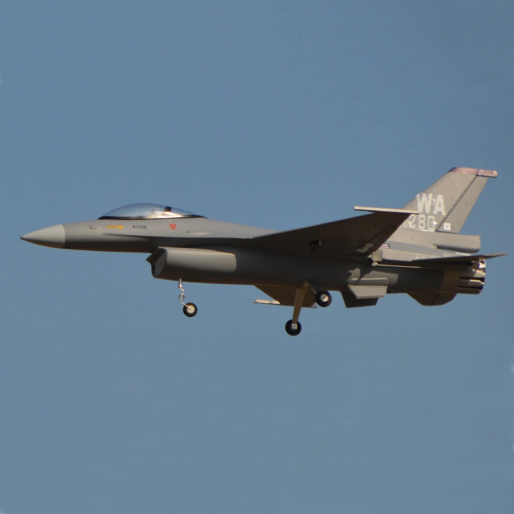 HOOKLL F16 Fighting Falcon 710mm Wingspan 70mm EDF EPO Jet RC Airplane KIT/PNP
