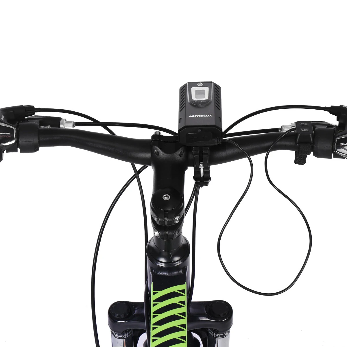 Astrolux® BL06 3+3 LEDs 2000LM Bike Headlight Dual Distance Beam 10000mAh Phone Power Bank Bike Light USB Rechargeable LED Handlebar Flashlight for Electric Bike Electric Scooter MTB Bicycle
