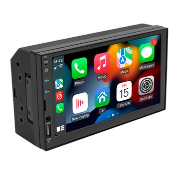 FX2 Car Multimedia Player 7 Inch Screen MirrorLink Android Auto Apple CarPlay Bluetooth GPS Navigation FM Radio 2 Din MP5 Player Head Unit