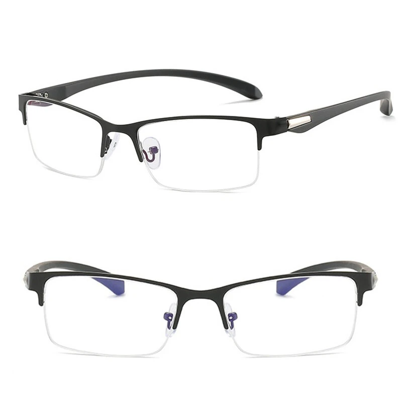 Business Reading Glasses Classic Rectangle Computer Anti Eyestrain Presbyopic Glasses Anti Blue Light Eye Glasses For Women Men
