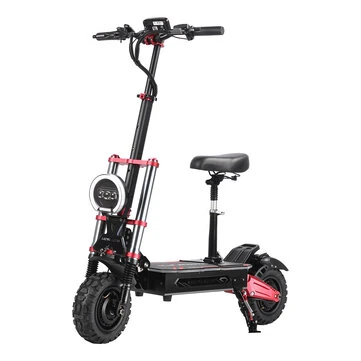 [EU DIRECT] BOYUEDA S5 Electric Scooter 38Ah 60V 3000W*2 Dual Motor 11in Folding Moped Electric Scooter 100-120KM Mileage Electric Scooter Max Load 200Kg
