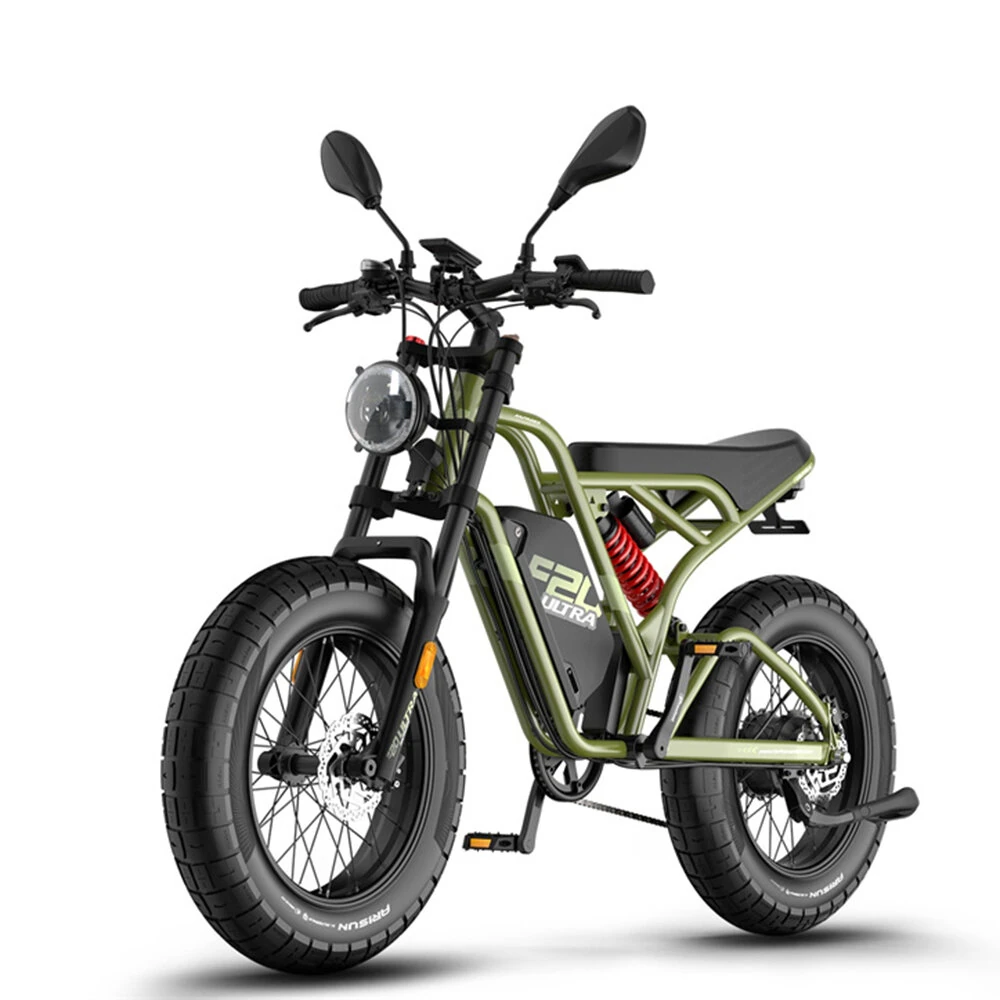 [EU Direct] FAFREES F20 ULTRA Electric Bike 48V 25AH Battery 750W Motor 20inches Tires HydraulicBrakes 120-140KM Max Mileage 130KG Max Load Electric Bicycle