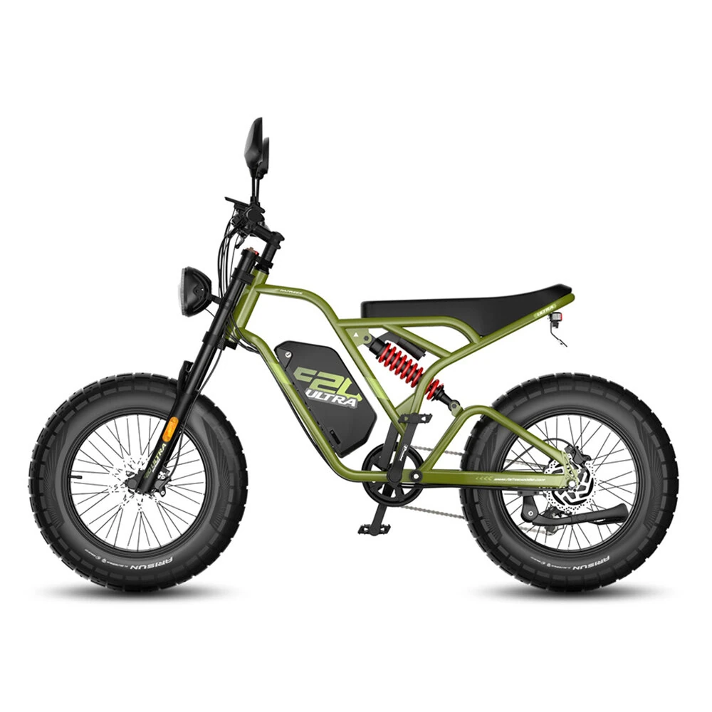 [EU Direct] FAFREES F20 ULTRA Electric Bike 48V 25AH Battery 750W Motor 20inches Tires HydraulicBrakes 120-140KM Max Mileage 130KG Max Load Electric Bicycle