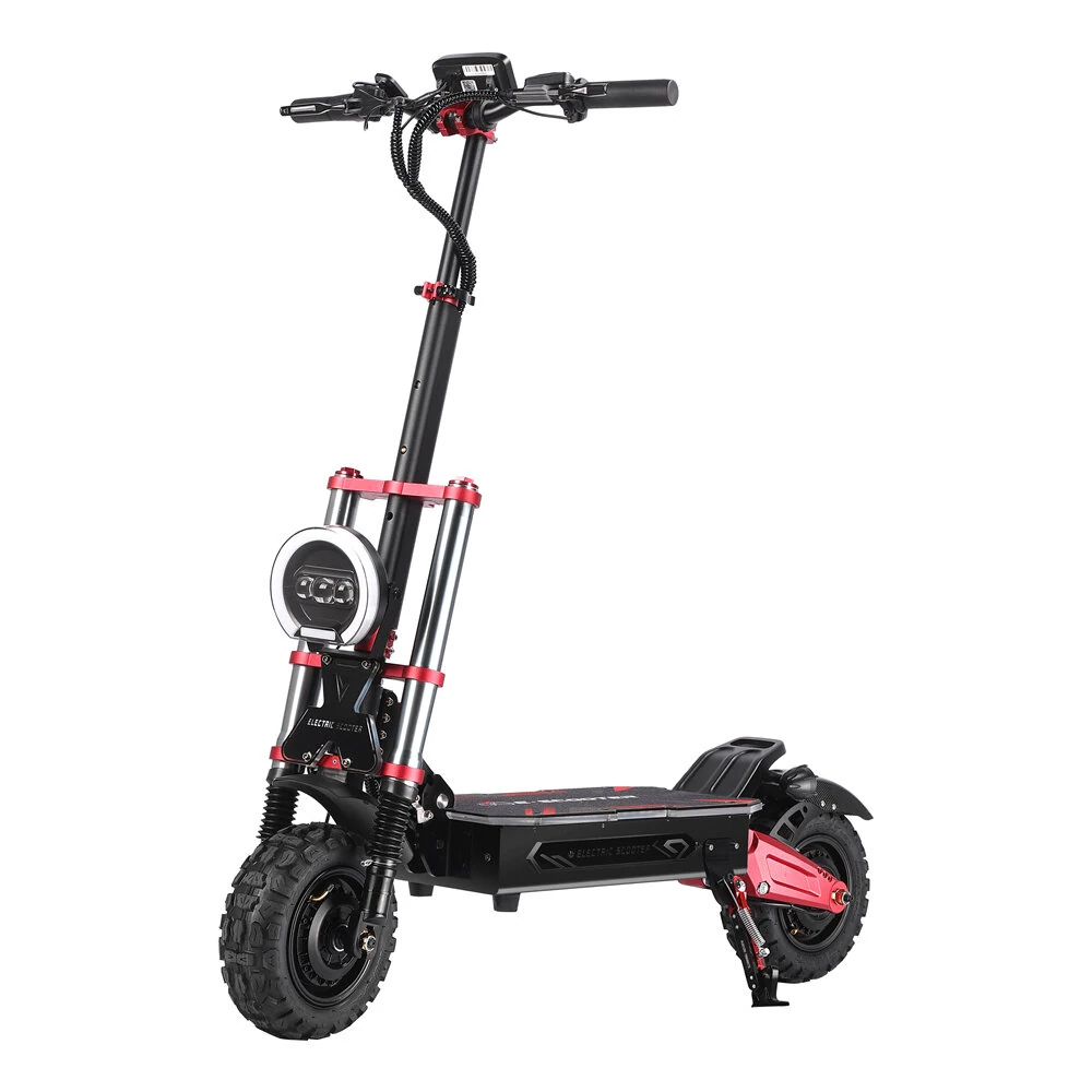 [EU DIRECT] BOYUEDA S5 Electric Scooter 38Ah 60V 3000W*2 Dual Motor 11in Folding Moped Electric Scooter 100-120KM Mileage Electric Scooter Max Load 200Kg