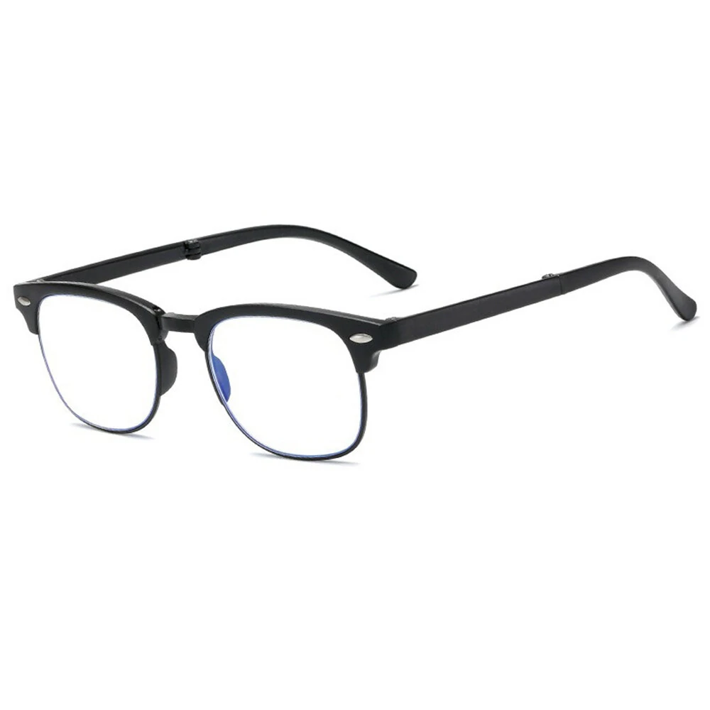 Folding Photochromic Sunglasses Lightweight Portable Indoor Outdoor Dual-use UV Anti-blue light Eyeglasses