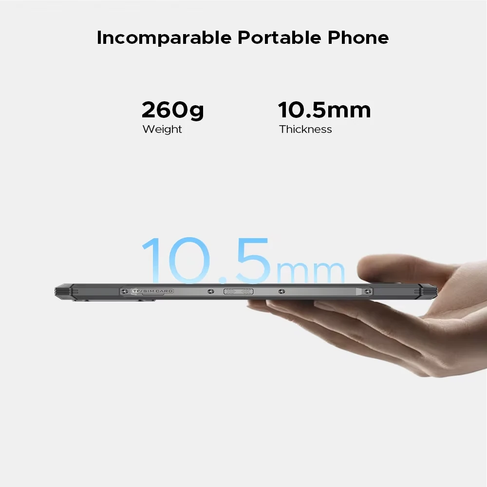 DOOGEE Blade GT Ultra 5G LED light effect 36GB 512GB 100MP Camera Dimensity 7300 6.72 inch 120Hz 5500mAh 33W Fast Charge Android 14 NFC IP68 IP69K Waterproof Rugged Smartphone