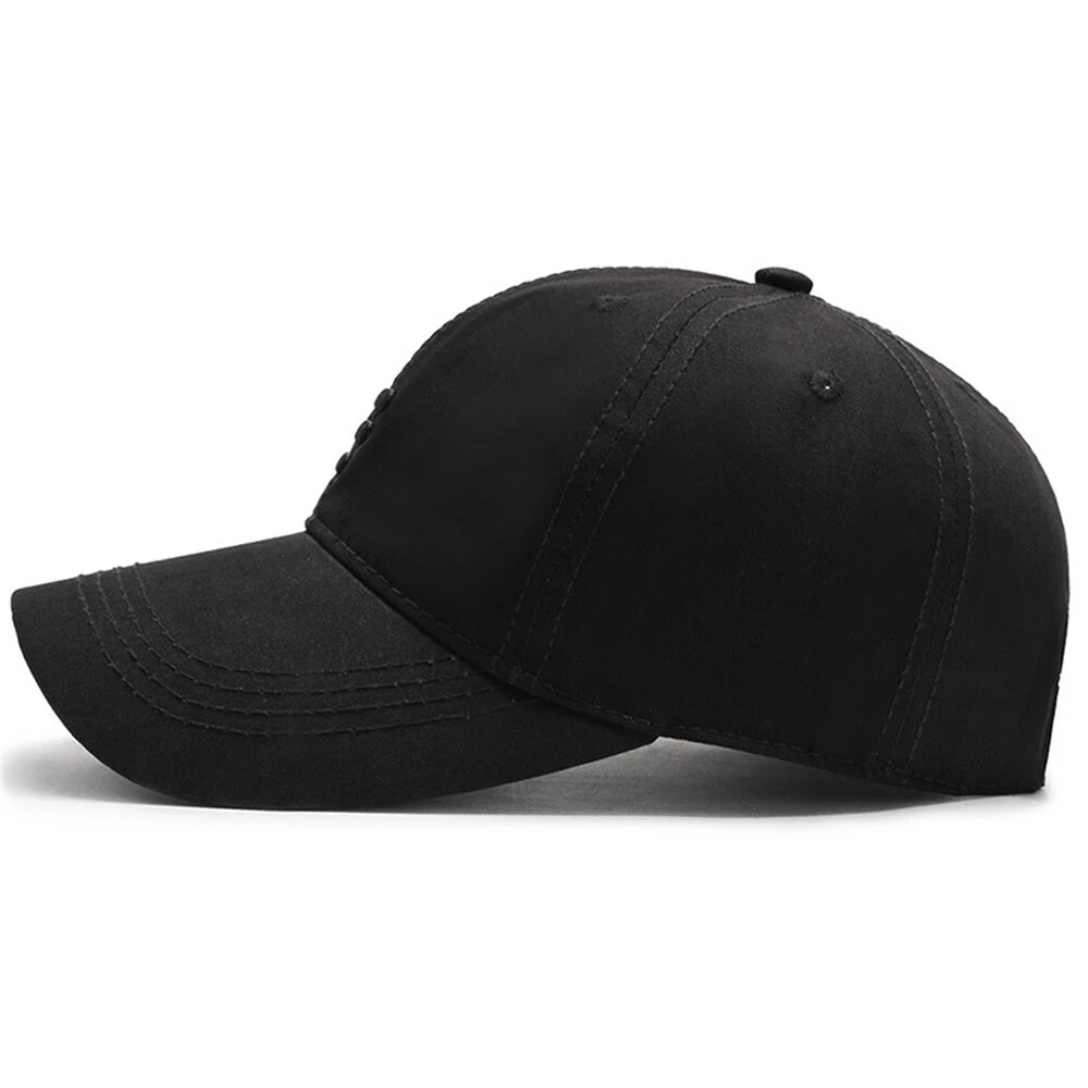Men's Outdoor Baseball Cap Fashion Soft Adjustable Sun Protection Casual Hat for Spring Autumn Travel Daily Sports