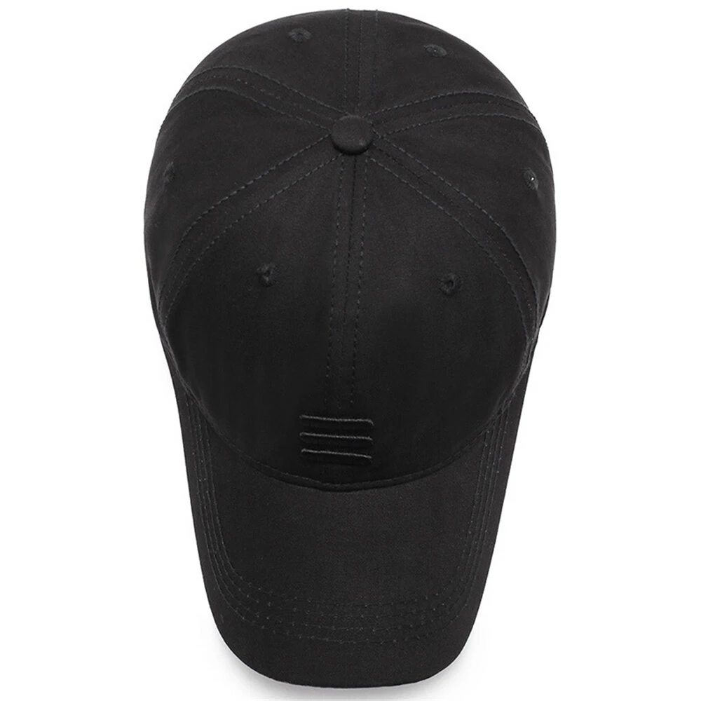 Men's Outdoor Baseball Cap Fashion Soft Adjustable Sun Protection Casual Hat for Spring Autumn Travel Daily Sports